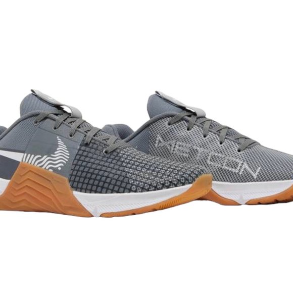 Nike Metcon 8 Mens CrossFit Training Shoes Smoke Grey/White DO9328 002 (NEW) - Picture 6 of 6
